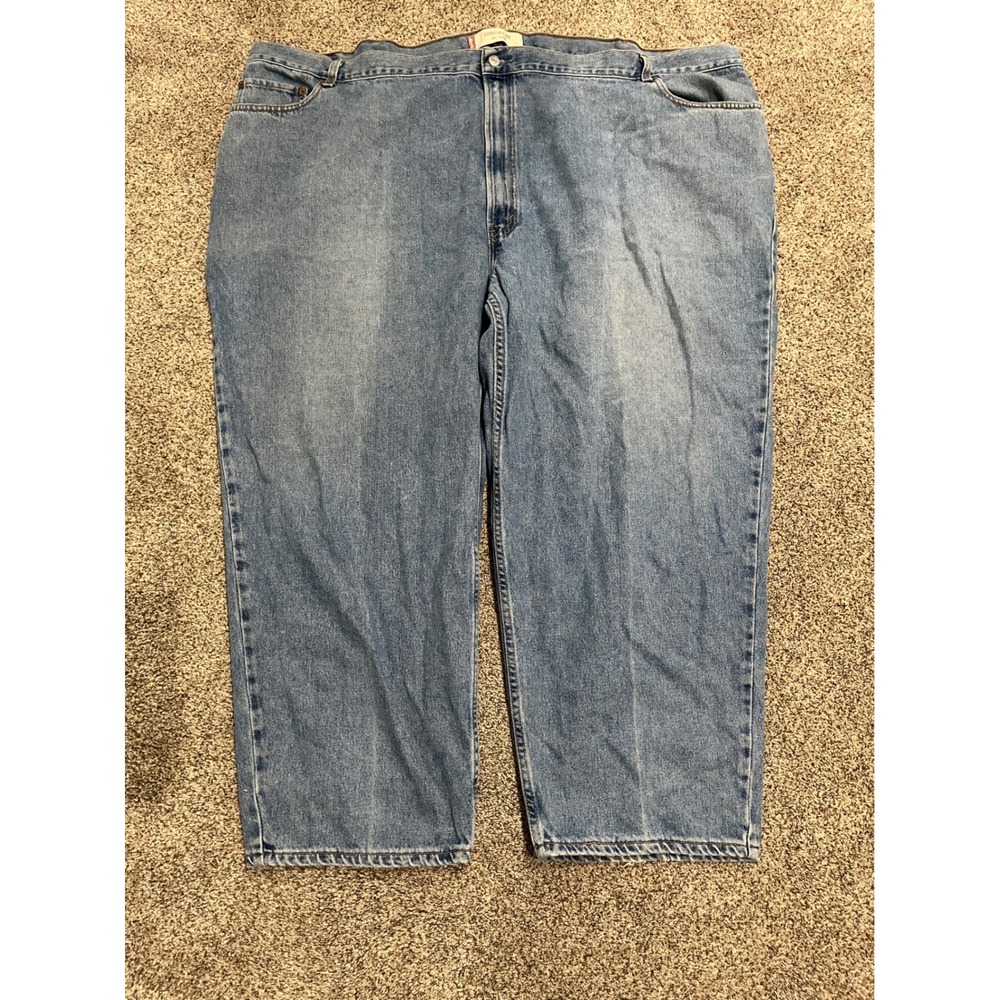 Levis 560 Comfort Fit Jeans Mens 58x30 Medium Wash Tapered Leg Denim Pants